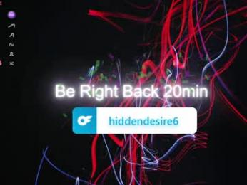 hiddendesire6 — Chaturbate stream photo (Apr 2026)