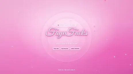 FayeFucks — stripchatでウェブカムモデルオンライン