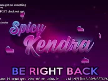 spicykendra — Chaturbate stream photo (Apr 2026)