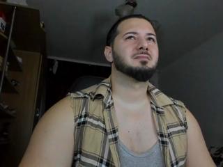 Adonis Steel — Flirt4free recorded stream screenshot (26 Jan 2025)