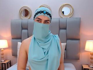 Aliah Manzur — Flirt4free recorded stream screenshot (14 Jun 2025)