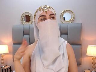 Aliah Manzur — Flirt4free recorded stream screenshot (17 Jun 2025)