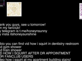 honey_sunshine — Chaturbate recorded stream image, 03.07.2025 10:00