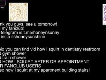 honey_sunshine — Chaturbate recorded stream image, 08.07.2025 09:30