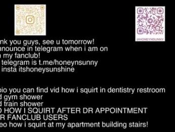 honey_sunshine — Chaturbate recorded stream image, 11.07.2025 18:40