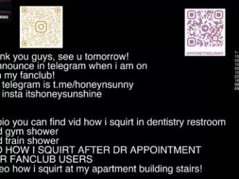 honey_sunshine — Chaturbate recorded stream image, 29.07.2025 09:20