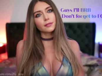 shy_jane — Chaturbate recorded stream screenshot (20 Aug 2025)