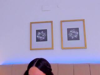 Bella Fontana — Flirt4free recorded stream screenshot (22 Aug 2025)