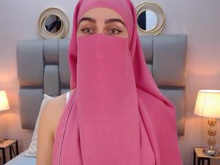 Aliah Manzur — Flirt4free recorded stream screenshot (23 Aug 2025)