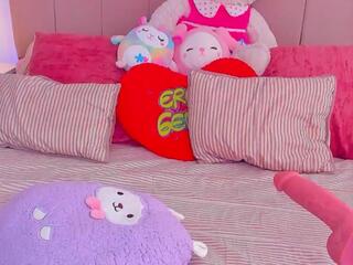 Bella Fontana — Flirt4free recorded stream screenshot (26 Aug 2025)