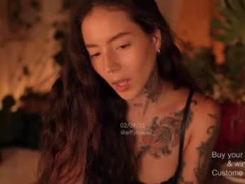 effylowell_ — Chaturbate recorded stream image, 03.09.2025 01:50