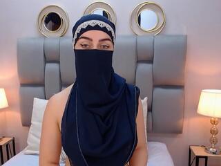 Aliah Manzur — Flirt4free recorded stream screenshot (13 Sep 2025)