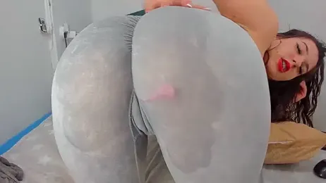 RedAssHottie — Stripchat recorded stream screenshot (18 Feb 2025)