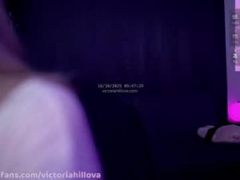 victoriahillova — Chaturbate recorded stream image, 16.10.2025 06:20