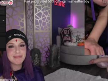 heatherbby — Chaturbate recorded stream image, 16.10.2025 23:40