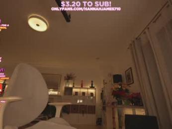 hannahjames710 — Chaturbate recorded stream image, 09.11.2025 13:50