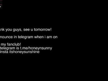 honey_sunshine — Chaturbate recorded stream image, 12.11.2025 09:30
