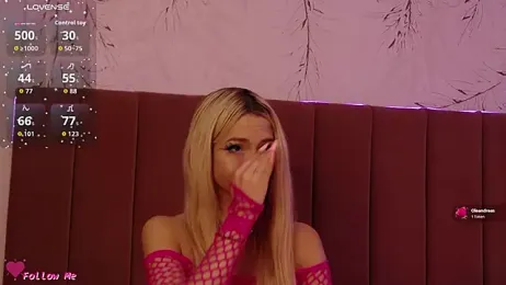 PinkySparks — Stripchat recorded stream screenshot (19 Nov 2025)