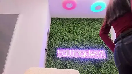 realhotfallingdevil — Stripchat recorded stream screenshot (23 Nov 2025)