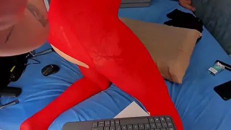 RedAssHottie — Stripchat recorded stream screenshot (20 Dec 2025)