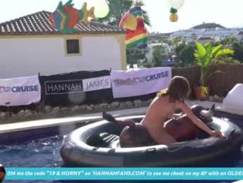 hannahjames710 — Chaturbate recorded stream image, 21.12.2025 14:30