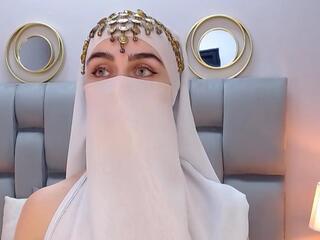 Aliah Manzur — Flirt4free recorded stream screenshot (23 Dec 2025)