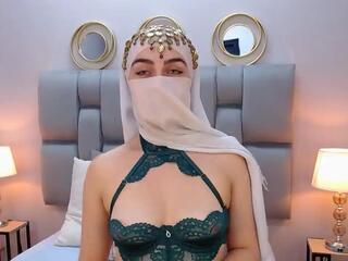 Aliah Manzur — Flirt4free recorded stream screenshot (23 Dec 2025)