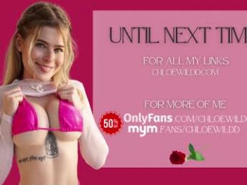 chloewildd — Chaturbate recorded stream image, 27.02.2025 20:10