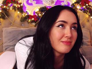 Zoe Niickels — Flirt4free recorded stream screenshot (25 Dec 2025)