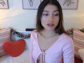 Alejandhra — Flirt4free recorded stream screenshot (26 Dec 2025)