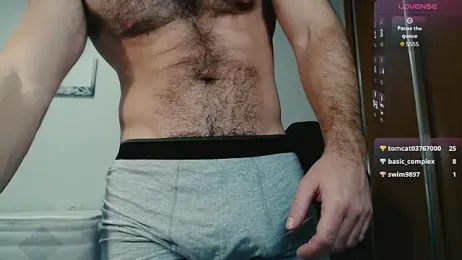 cutehairymacho — Stripchat recorded stream screenshot (06 Jan 2026)