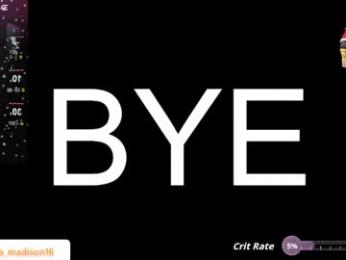 madison_medina — Chaturbate recorded stream image, 10.01.2026 19:20