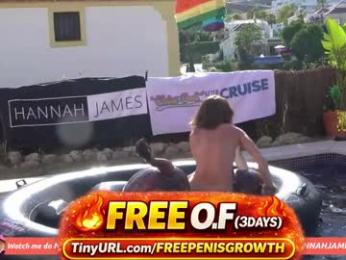 hannahjames710 — Chaturbate recorded stream image, 11.01.2026 15:50