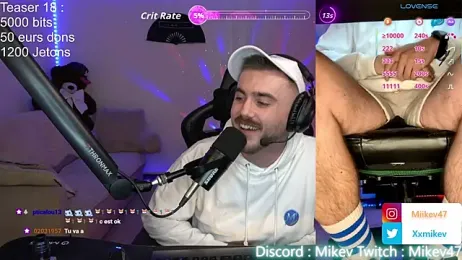 Mikev — Stripchat recorded stream image, 12.01.2026 19:00