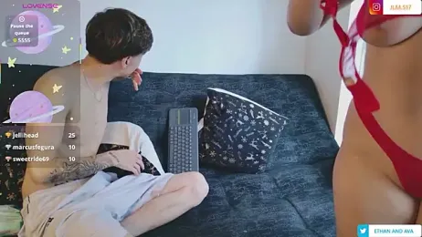 ethan_and_ava — Stripchat recorded stream screenshot (22 Jan 2026)