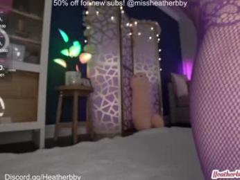 heatherbby — Chaturbate recorded stream image, 25.01.2026 22:20