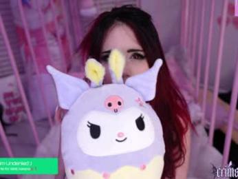 crimsonkitten — Chaturbate recorded stream screenshot (08 Feb 2026)