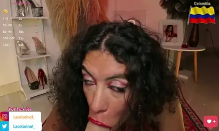 LaColorina_ — Stripchat recorded stream screenshot (08 Feb 2026)