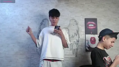 axel_milo_kairo_and_noa — Stripchat recorded stream screenshot (11 Feb 2026)