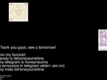 honey_sunshine — Chaturbate recorded stream screenshot (12 Feb 2026)