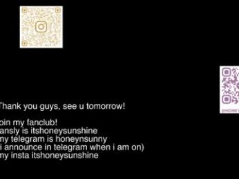 honey_sunshine — Chaturbate recorded stream screenshot (12 Feb 2026)