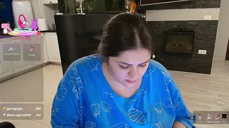 Layla- — Stripchat recorded stream screenshot (12 Feb 2026)