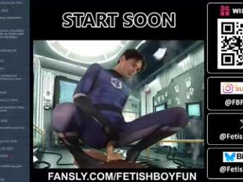 fetishboyfun — Chaturbate recorded stream screenshot (14 Feb 2026)