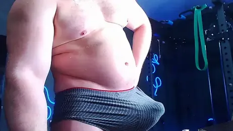 muscularjohnforuX — Stripchat recorded stream screenshot (16 Feb 2026)