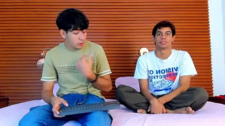 PeakkTwiins — Stripchat recorded stream screenshot (16 Feb 2026)