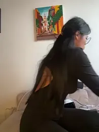 AgathaGeorgiou — Stripchat recorded stream screenshot (18 Feb 2026)