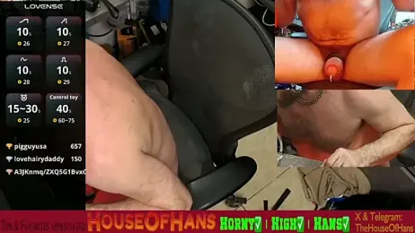 HouseOfHans — Stripchat recorded stream screenshot (19 Feb 2026)