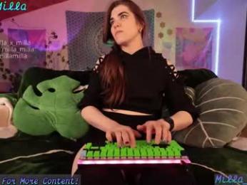 milla_milla — Chaturbate recorded stream screenshot (21 Feb 2026)