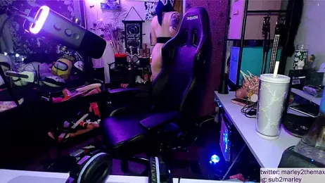 marleymaxwell — Stripchat recorded stream screenshot (22 Feb 2026)