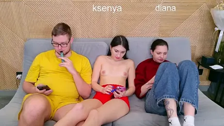 Ksenny — Stripchat recorded stream screenshot (22 Feb 2026)